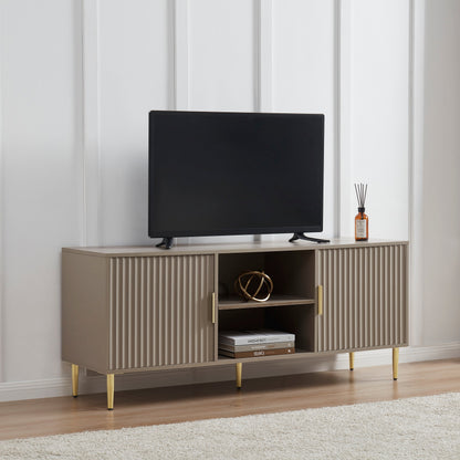 Evie TV Stand for TVs up to 65" - Taupe