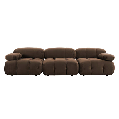 Bondi 3 Seater Sofa - Cappuccino