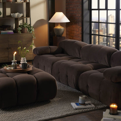 Bondi 3 Seater Sofa - Cappuccino