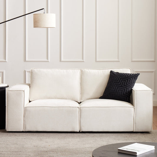 Brooklyn 2 Seater Sofa - Ivory