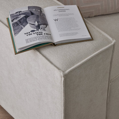 Brooklyn Large Right Hand L-Shape Sofa - Ivory