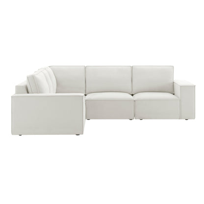 Brooklyn Large Left Hand Corner Sofa - Ivory