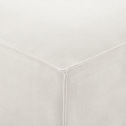 Brooklyn Pouffe - Ivory