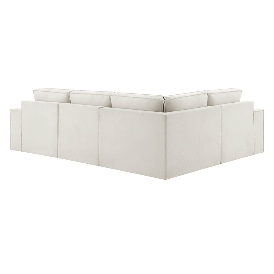 Brooklyn Small Right Hand L-Shape Sofa - Ivory