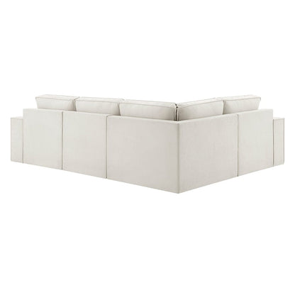 Brooklyn Small Right Hand L-Shape Sofa - Ivory