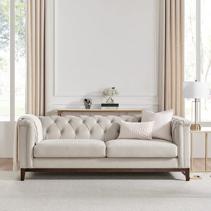 Chesterfield 3 Seater Sofa - Stone
