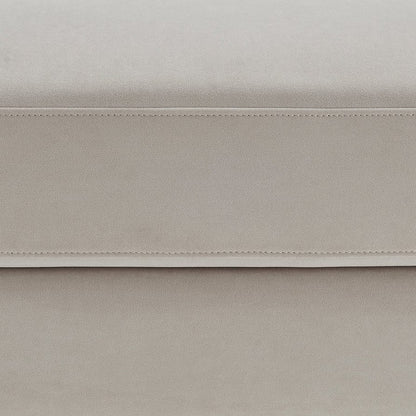 Chesterfield Pouffe - Stone