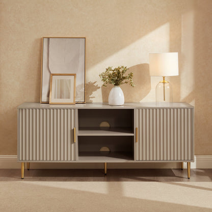 Evie TV Stand for TVs up to 65" - Taupe