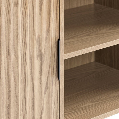Evie TV Stand for TVs up to 65"- Wood Effect