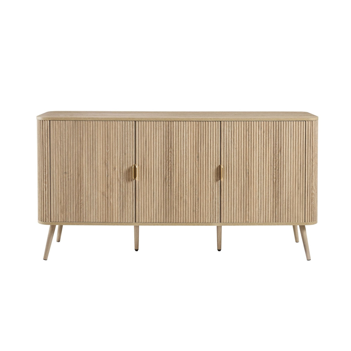 Hattie 3 Door Sideboard - Light Wood