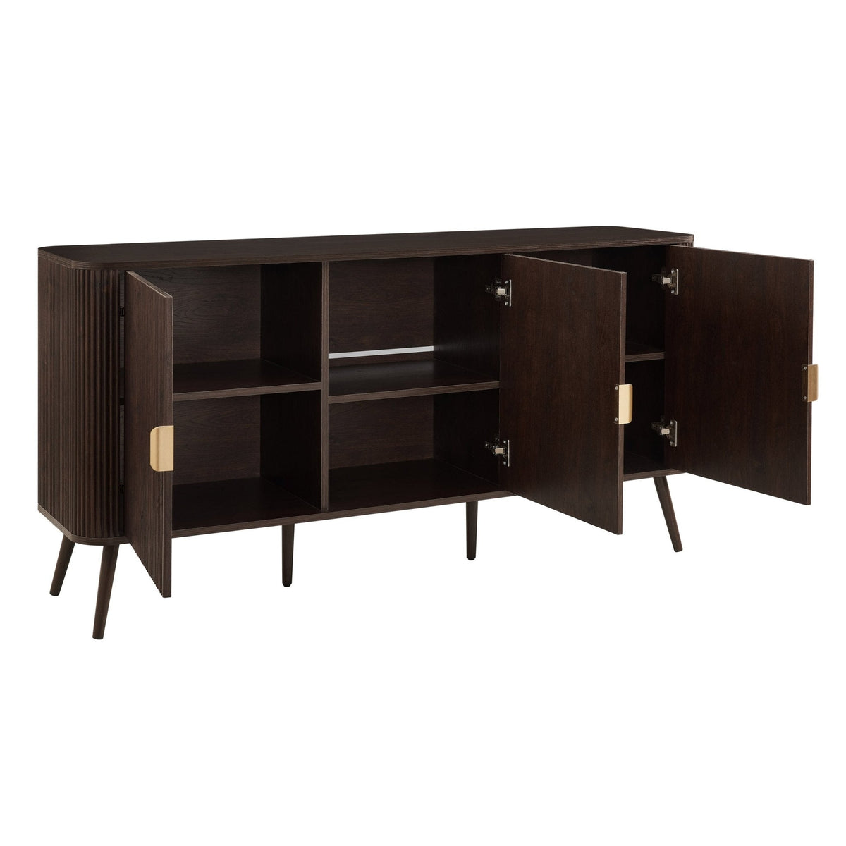 Hattie 3 Door Sideboard - Walnut