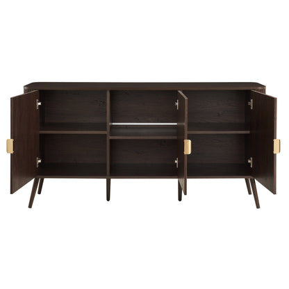 Hattie 3 Door Sideboard - Walnut