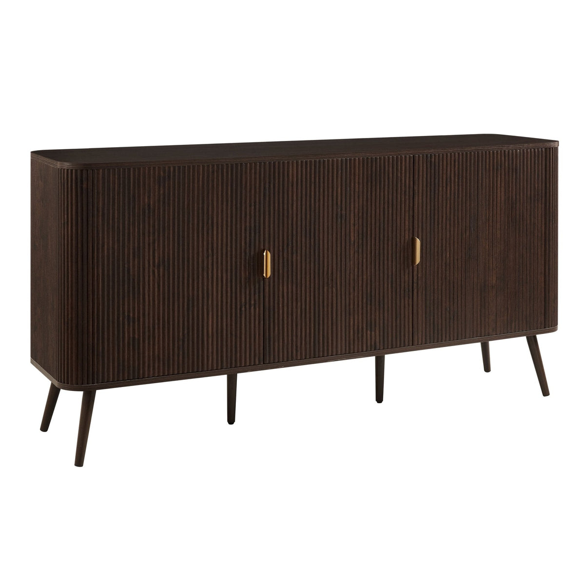 Hattie 3 Door Sideboard - Walnut