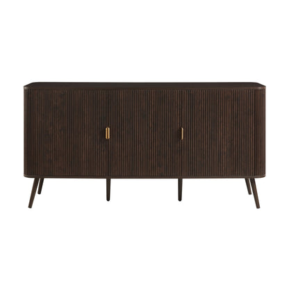 Hattie 3 Door Sideboard - Walnut