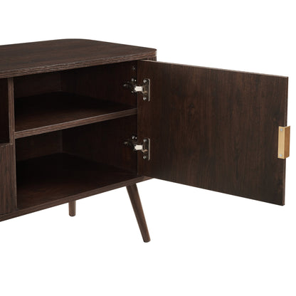 Hattie TV Unit for TVs up to 65" - Walnut