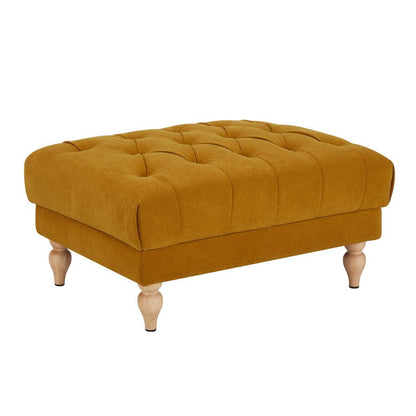 Hebden Pouffe - Mustard