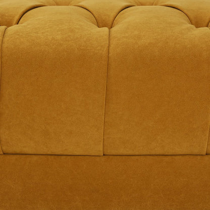 Hebden Pouffe - Mustard