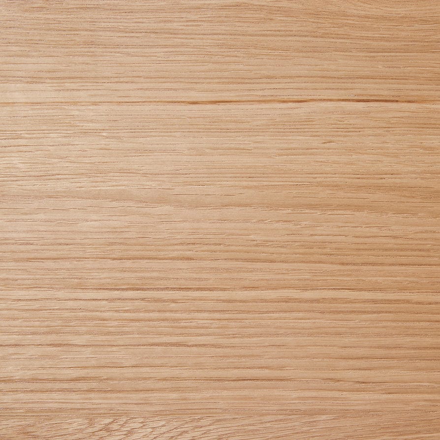 Heidi Solid Oak Oval Coffee Table - Light Wood