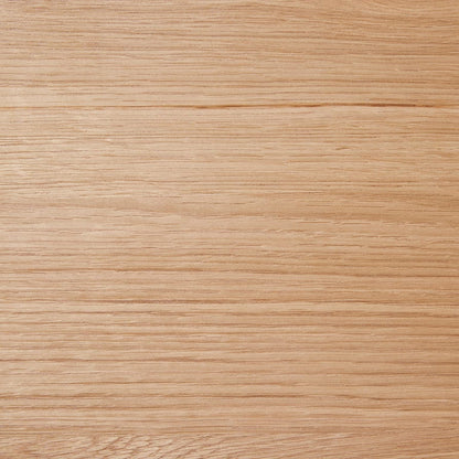 Heidi Solid Oak Oval Coffee Table - Light Wood