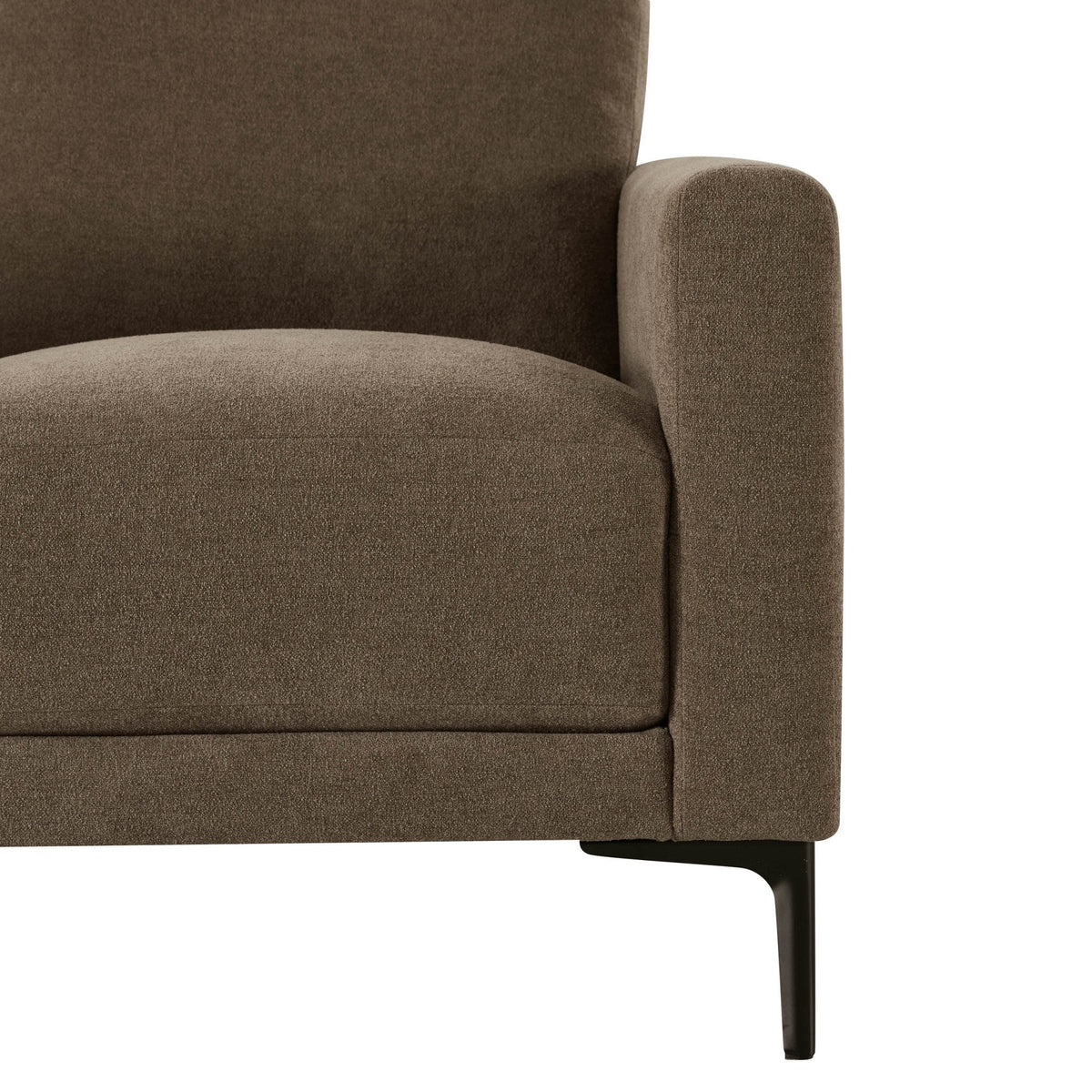 Malibu Small 2 Seater Sofa - Chenille Mushroom