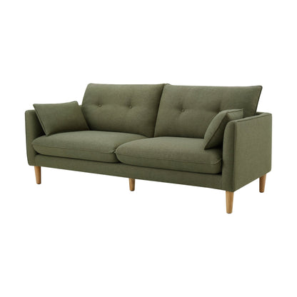 Shoreditch 3 Seater Sofa - Woven Green