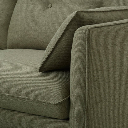 Shoreditch 3 Seater Sofa - Woven Green