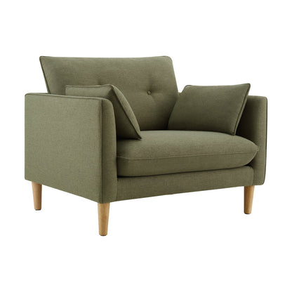 Shoreditch Loveseat - Woven Green