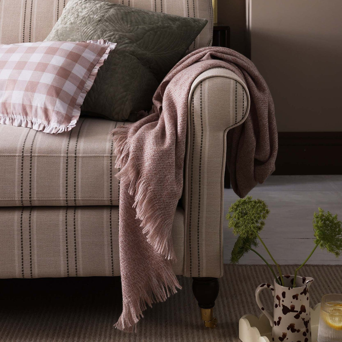 Sicily 2 Seater Sofa - Stripe