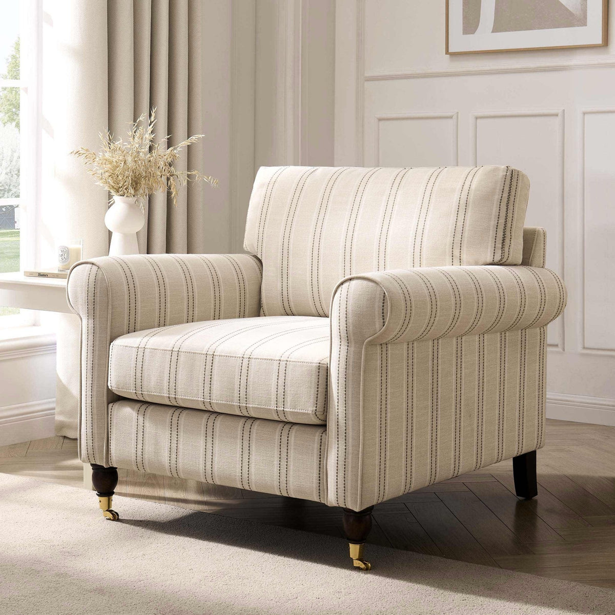 Sicily Armchair - Stripe