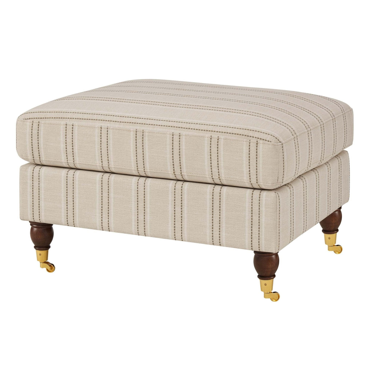 Sicily Pouffe - Stripe