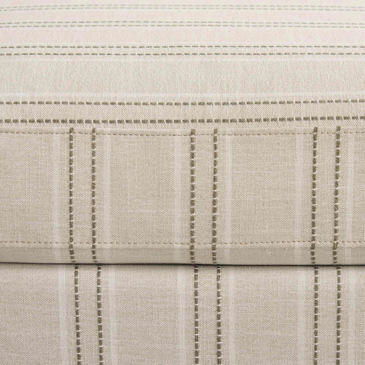 Sicily Pouffe - Stripe