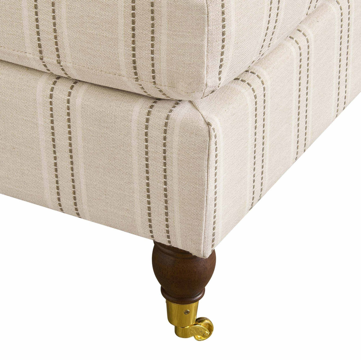 Sicily Pouffe - Stripe