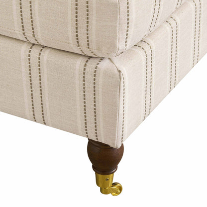 Sicily Pouffe - Stripe