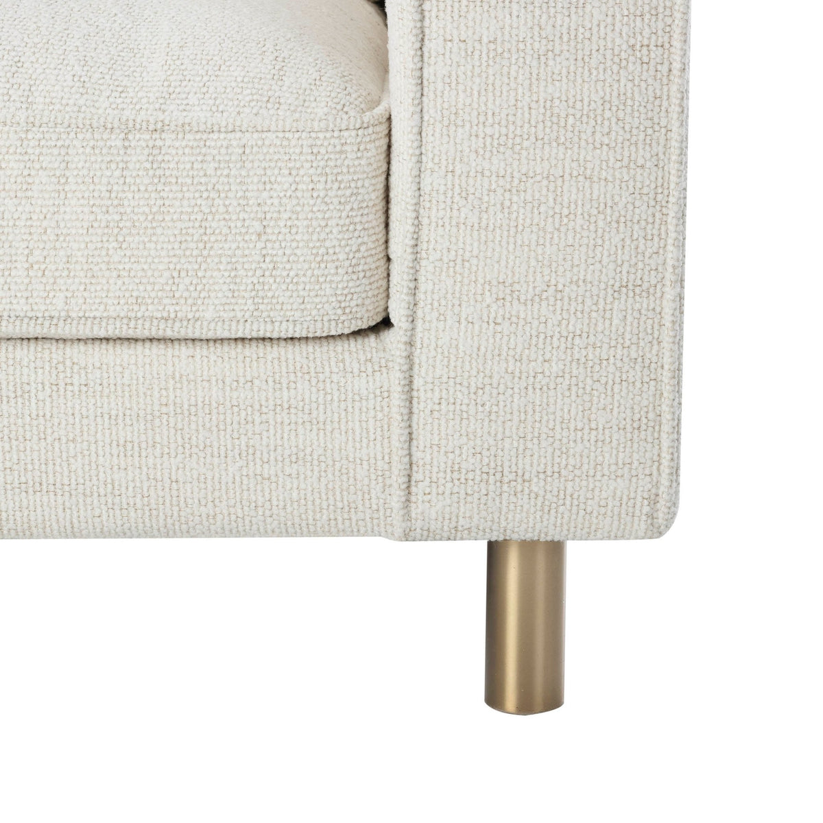 Soho Boucle Armchair - Ivory