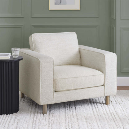 Soho Boucle Armchair - Ivory
