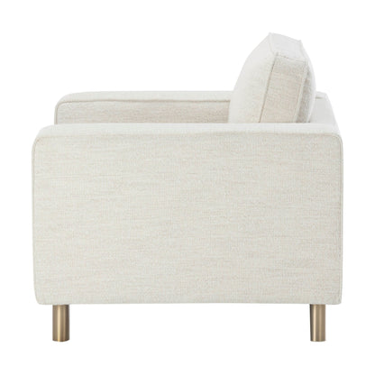 Soho Boucle Armchair - Ivory