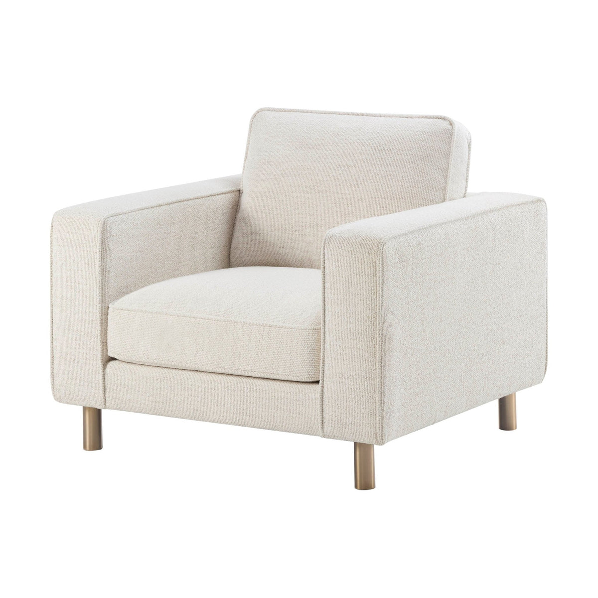 Soho Boucle Armchair - Ivory