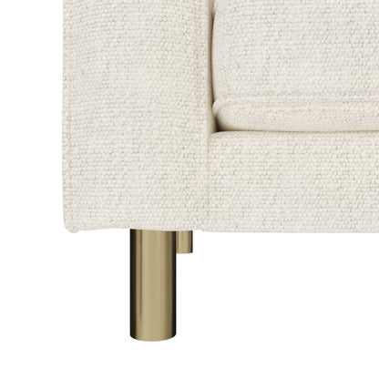 Soho Bouclé Loveseat - Ivory