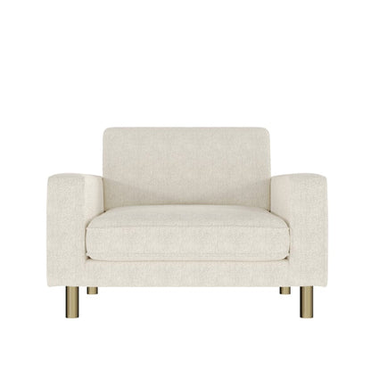 Soho Bouclé Loveseat - Ivory