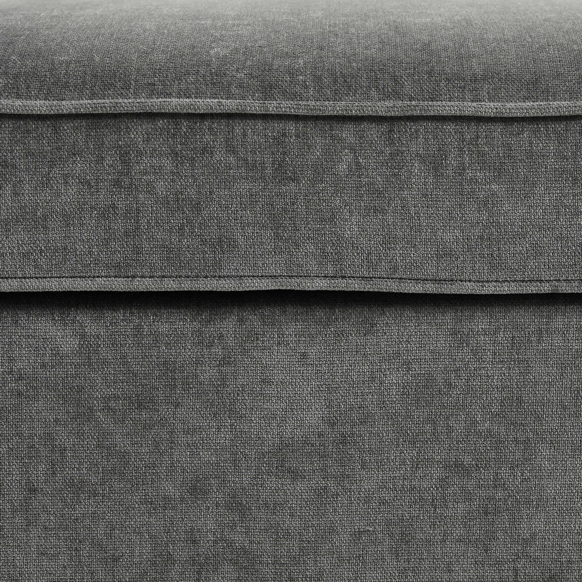 Soho Ottoman Storage Pouffe - Grey